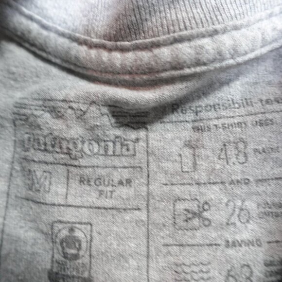 Patagonia Shirt Medium Regular Fit World Trout Double Sided - Picture 7 of 8